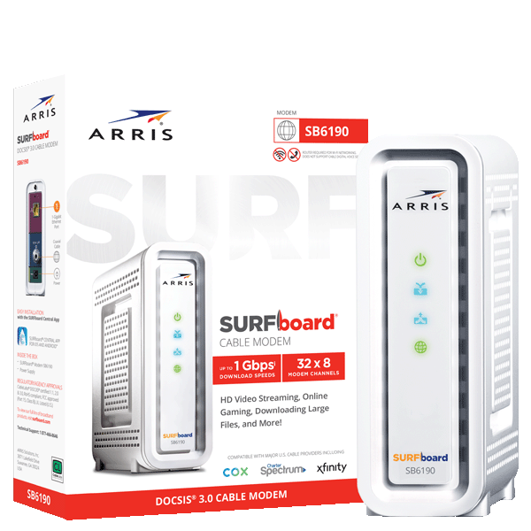 Arris Surfboard Sb6190 Lights Meaning Shelly Lighting
