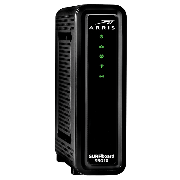 16x4 Certified for Comcast Xfinity SBG10 Spectrum DOCSIS 3.0 Cable Modem Plus AC1600 Dual Band Wi-Fi Router ARRIS Surfboard Cox & More 686 Mbps Max Speed 