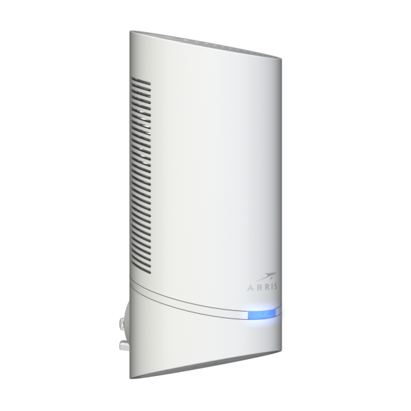 ARRIS Surfboard mAX W122 Mesh Wi-Fi 6 System | AX6600 Wi-Fi Speeds up to 6.6 Gbps | Coverage 5,500 sq ft | 4.8 Gbps Backhaul |Wall-Plug Satellite | Tw ARRIS Surfboard mAX W122 Mesh WiFi 6 System -